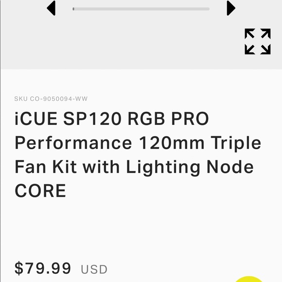 Corsair SP120 Pro RGB PC Fans - Picture 4 of 4